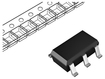 2X TPS2051BDBVR IC: power switch high-side 0.5A Ch: 1 N-Channel SMD SOT23-5 TEXA