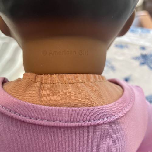 American Girl Bitty Baby African American Doll Molded Hair W/Blocks - Picture 10 of 11