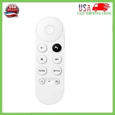 New Replaced Voice Remote Control For Chromecast With Google TV Bluetooth G9N9N