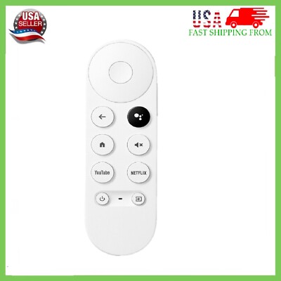 New Replaced Voice Remote Control For Chromecast With Google TV Bluetooth G9N9N