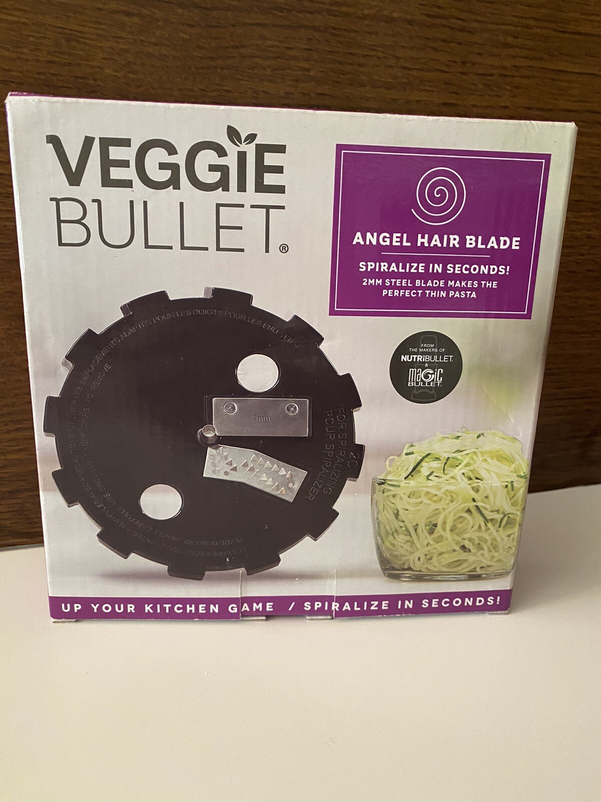 Veggie Bullet Blender Kit: Cup, Blade, Cover, CookBook, User Guide, 3 Blades NEW