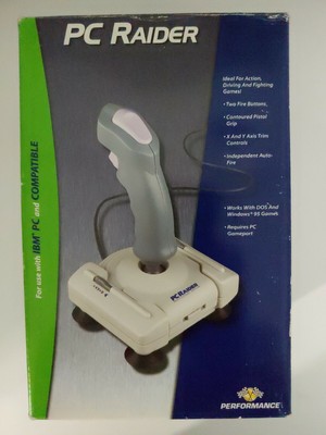 Raider Joystick For PC SV-206 for IBM PC DOS Compatible Retro Gaming (W/ BOX)
