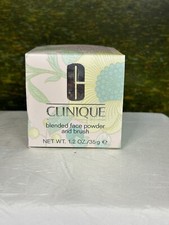 CLINIQUE BLENDED FACE POWDER AND BRUSH 35G 05 TRANSPARENCY NEW WITH BOX 