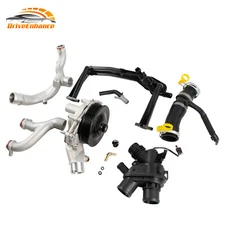 Cooling System Replace Kit For 13-19 Land Rover Range Rover 3.0L V6 Supercharged