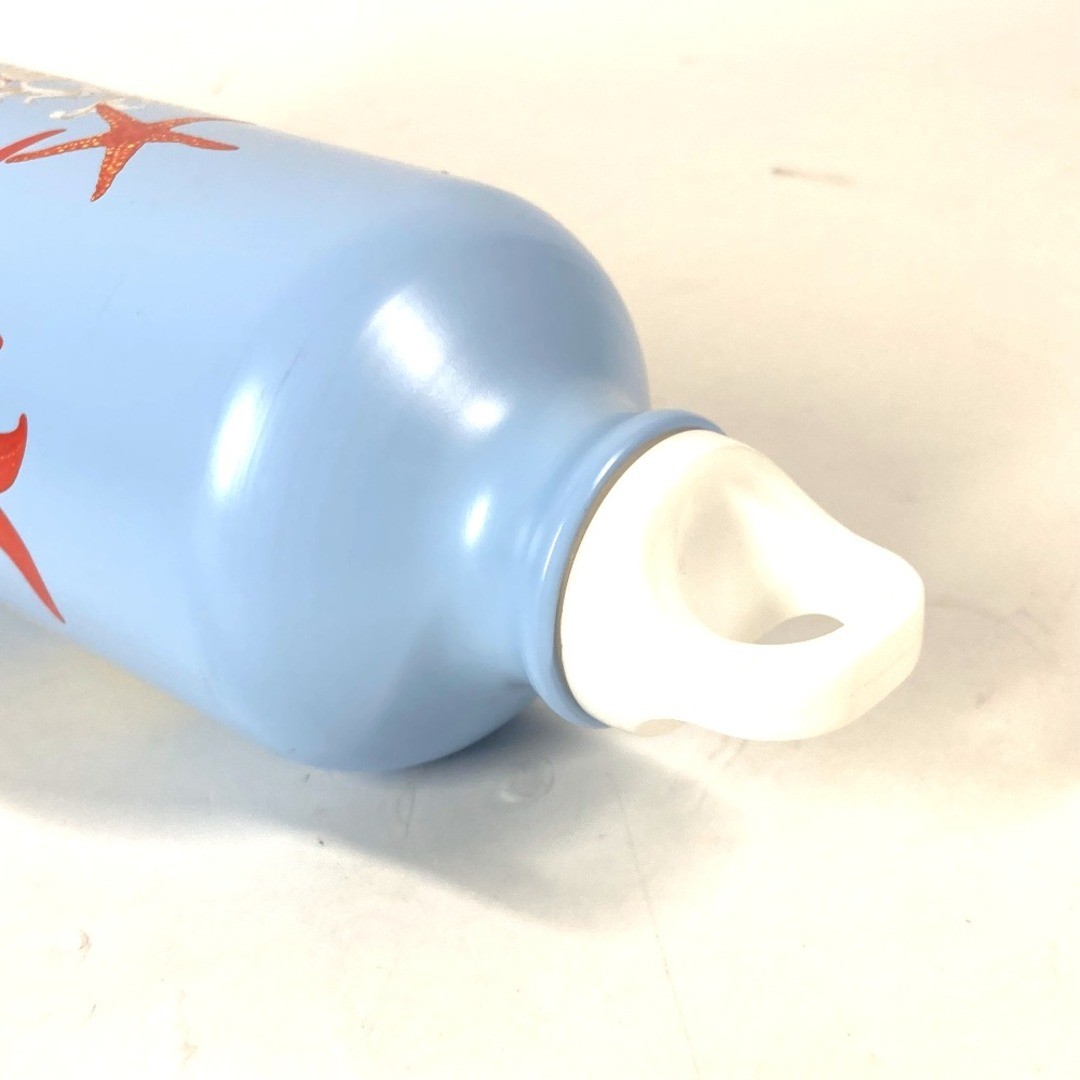 Versace Logo With Carabiner Water Bottle Interior Tumbler Aluminum Blue thumbnail 4