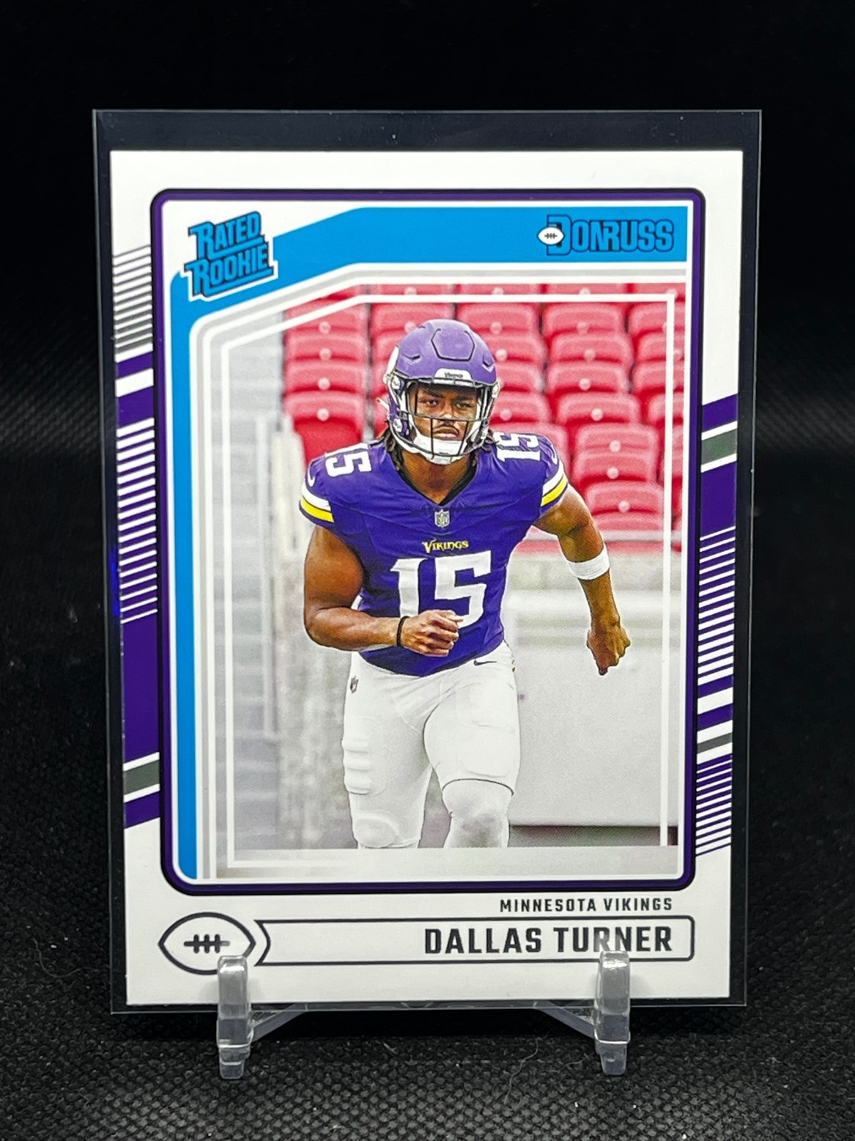 2024 Panini Donruss Football Rated Rookie Dallas Turner #331 RC