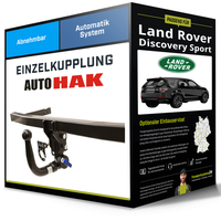 Abnehmbare AnhäNgerkupplung für Land Rover Discovery Sport 14- Typ L550 5-Sitzer