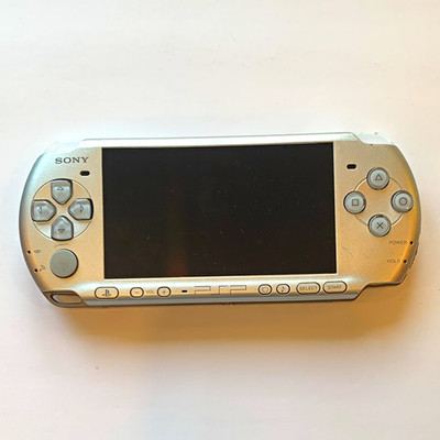 Sony PSP-3001 Silver Handheld System with Wi-Fi & Headphone Jack