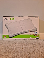 Complete in Box Nintendo Wii Fit  Balance Board W/Feet, Disc, Manuals.