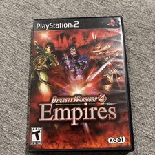 Dynasty Warriors 4: Empires (Sony PlayStation 2, 2004) Works No Manual 