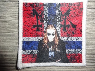 Mayhem Patch Black Metal Morbid Dead Dissection #