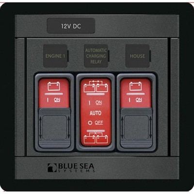 Blue Sea 1147 Remote Control Panel w/(2)2145 & (1)2146 Remote Cont 1147