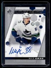 2022-23 Upper Deck SP Authentic Future Watch Nils Aman Rookie Auto 093/999 #158