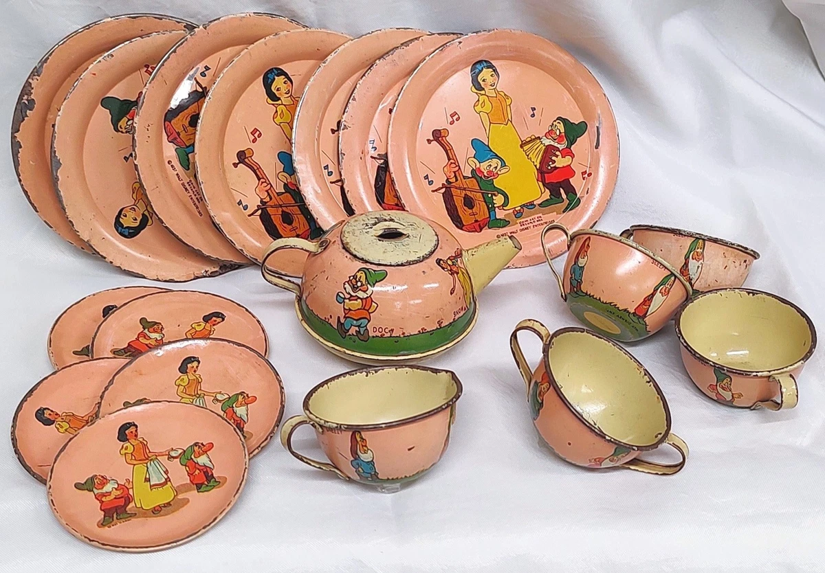 1930年代　 オハイオアート ブリキ　おままごと ミニ ティーセット 5点 Ohio Art Collectors & Hobbyists Toys & Hobbies | eBay