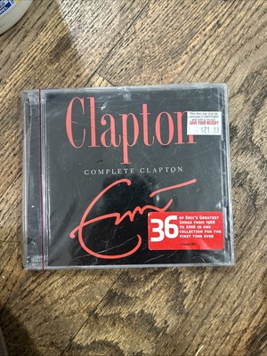 Eric Clapton ''Complete Clapton'' Sealed But Warn Seal