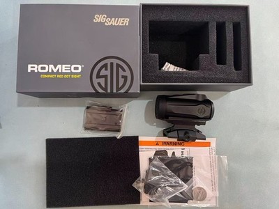 SIG SAUER ROMEO5 Gen II Reflex 1x20mm Compact 2 MOA Red Dot Sight w/ Mount NEW