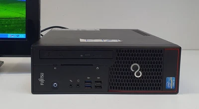 Fujitsu ESPRIMO Windows XP Gamer Mini PC i3 3,30GHz Computer HD 500GB 4GB 2x COM - Bild 1 von 4