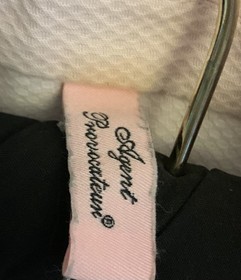 Agent Provocateur Original Pink Uniform Gold Buttons Size 10, FR:38