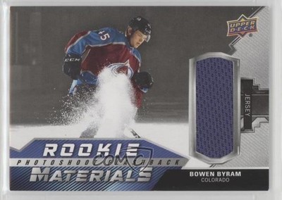 2020 Upper Deck Rookie Photoshoot Flashback Materials Bowen Byram #RPF-BB RC a8r