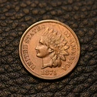 (ITM-8417) 1874 Indian Cent ~ AU Condition ~ COMBINED SHIPPING!