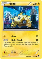 Joltik (26/119) [XY: Phantom Forces] Moderately Played Reverse Holofoil