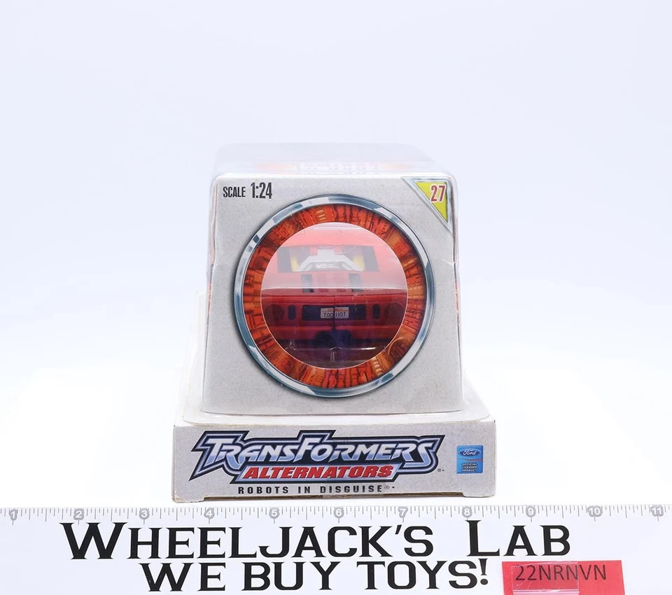 Ford GT Rodimus Complete Transformers Alternators 2007 Hasbro Figure NEW SEALED - Image 2 of 4