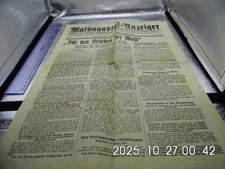 Waldnaabtal wskaźnik z 1 marca 1934 roku