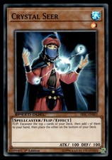 CRYSTAL SEER SBSC-EN003 SUPER RARE SPEED DUEL: SCARS OF BATTLE YU-GI-OH