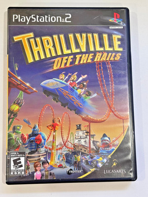Thrillville: Off the Rails (PlayStation 2 PS2, 2007) CIB Complete & Tested
