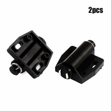 Push To Open Touch Latch 46mm*38mm Accessaries Black Cupboard Hardware