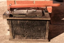 Vintage Wooden Antique Negative Contact Printer 5x8 4x5 5x7 TESTED WORKING works