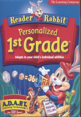 Reader Rabbit Personalized 1st Grade 2.0 PC MAC CD math reading spelling game!