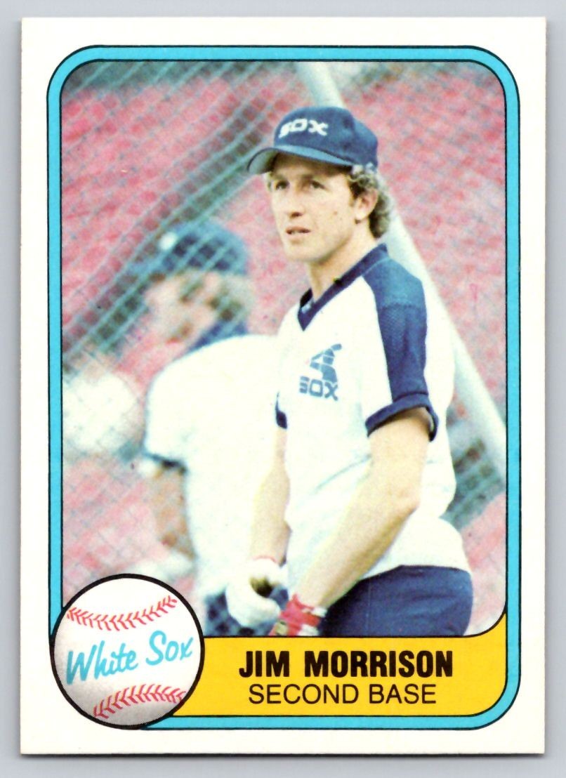 1981 Fleer - Jim Morrison #357 - *Near Mint*