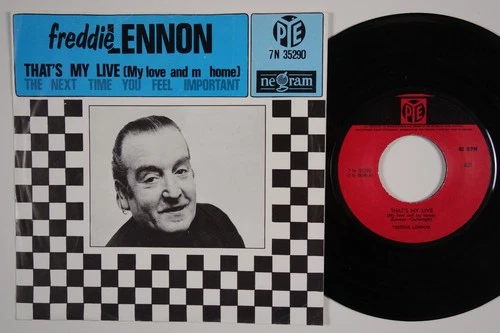 BEATLES rel JOHN LENNONs dad FREDDIE LENNON That's My Live HOLLAND 45 dutch HEAR