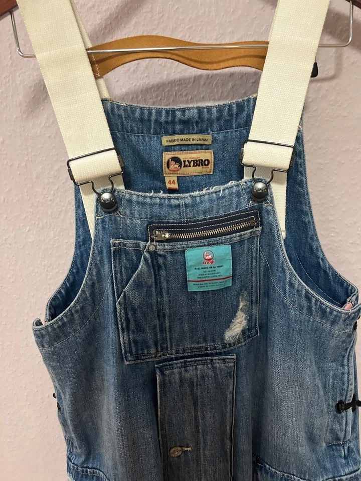 Nigel Cabourn Naval Dungarees japanese denim. gr44 - Bild 2 von 4