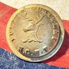 Civil War 💥 🇺🇸 💣 Or Later Scarce Vermont Artillery Coat Button