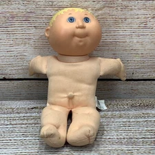 Vintage 1992 Teeny Tiny Preemies Cabbage Patch Doll Blonde Hair Blue Eyes