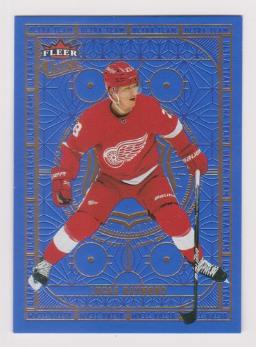 Lucas Raymond 2021-22 Fleer Ultra Rookie Ultra Team SP #UT-7 1:500 packs
