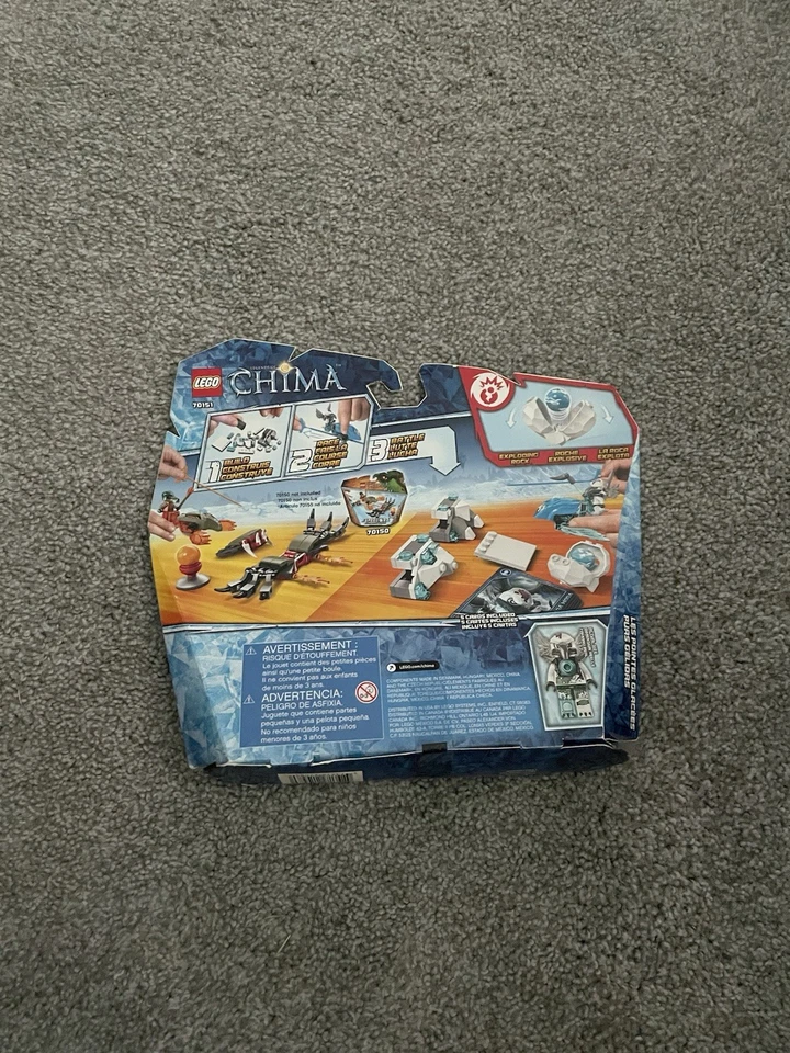 Lego Legends Of Chima 70151 Speedorz Frozen Spikes Set Voom Voom New Sealed - Image 2 of 3