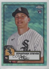 2021 Topps Chrome Platinum Anniversary Aqua Wave Refractor Jonathan Stiever 13dz