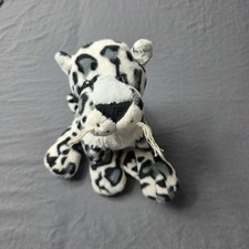 Ganz Webkinz Snow Leopard Plush Toy Stuffed Animal No Code play condition