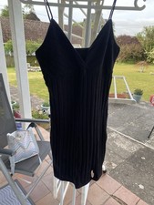 Shein Rib Strappy Bodycon Dress Size Small
