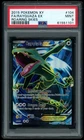 2015 POKEMON XY ROARING SKIES #104 FA/RAYQUAZA EX PSA 9