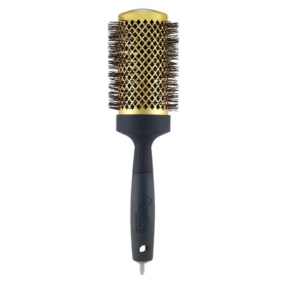 Hair Brushes Gold Nano Ceramic Ion Hair Brush, CR133-G, 3.0 Inch