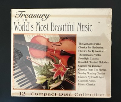 Treasury of the World's Most Beautiful Music. 12 CD Set. Classical. New
