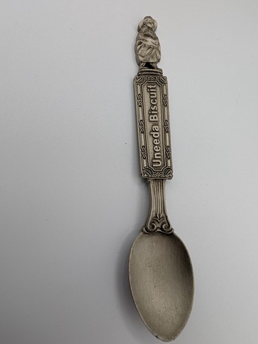 Vintage Uneeda Biscuit Advertising Souvenir Spoon Cracker Baker Boy Collectible