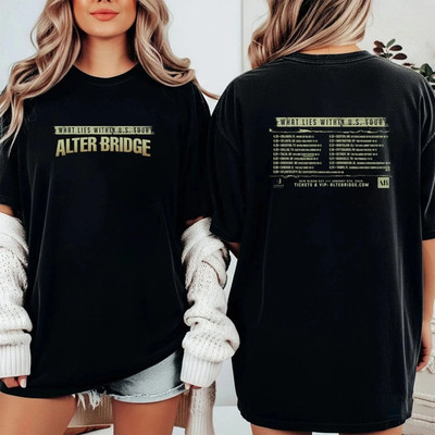 Alter Bridge USA Tour 2026 T-Shirt   Rock Concert Band Tee