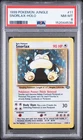 1999 POKEMON JUNGLE #11 SNORLAX-HOLO PSA 8