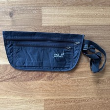 JACK WOLFSKIN Kleintasche Gürteltasche DOCUMENT BELT Tasche schwarz