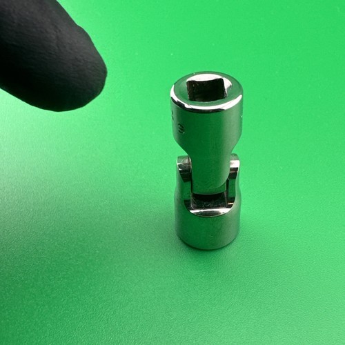 Snap On 1/4" Drive 12-Point SAE 3/8" Shallow Universal Socket TMU121A Engraved - Picture 3 of 6